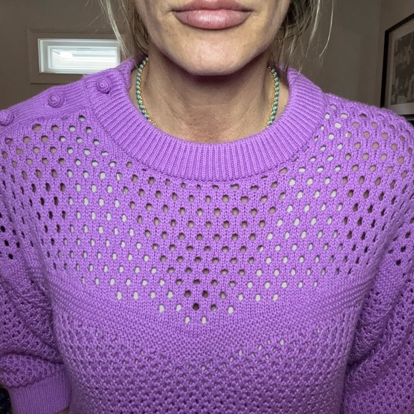 J. Crew Lavender Women's Sweater - Picture 5 of 9